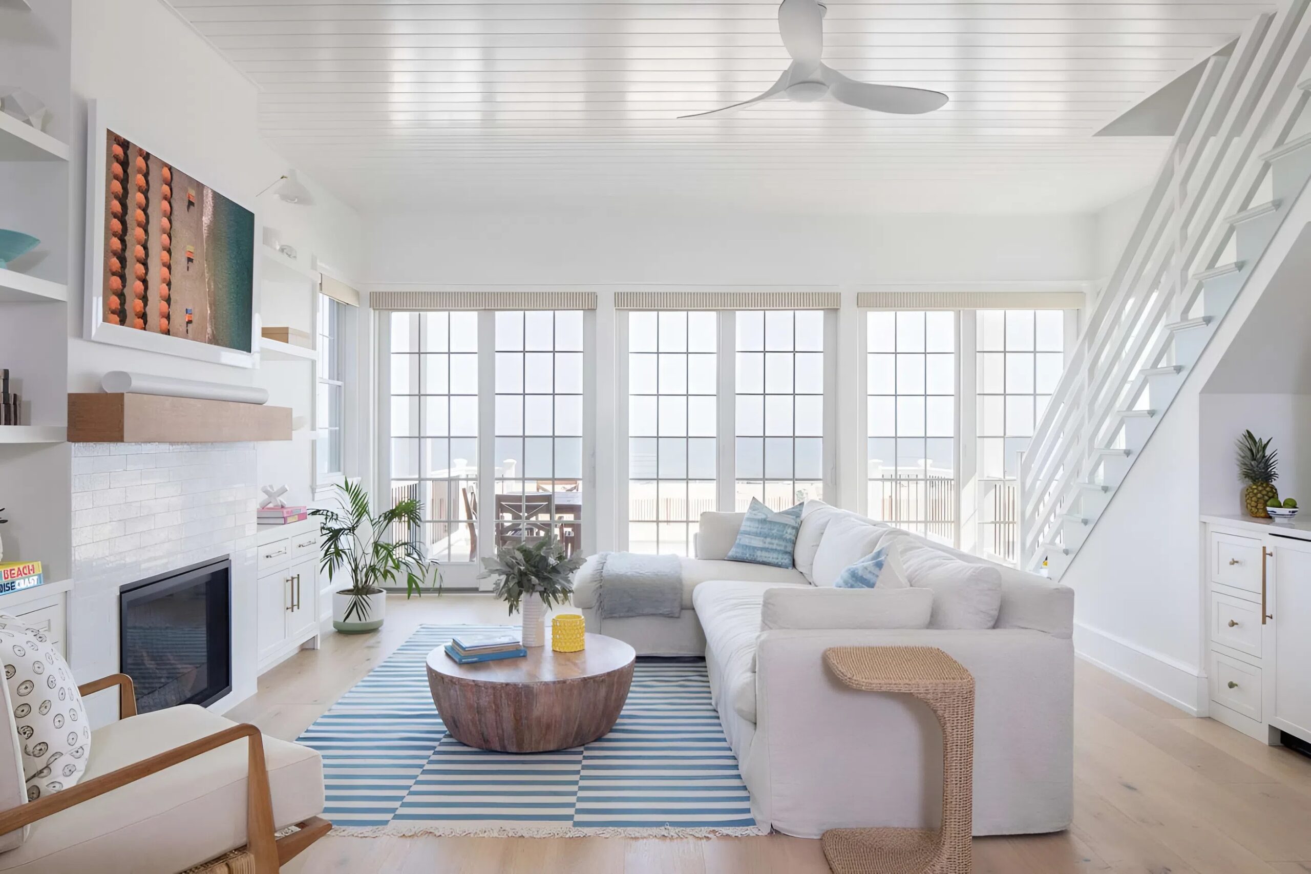 Interior painted by a local house painter in Avila Beach, CA