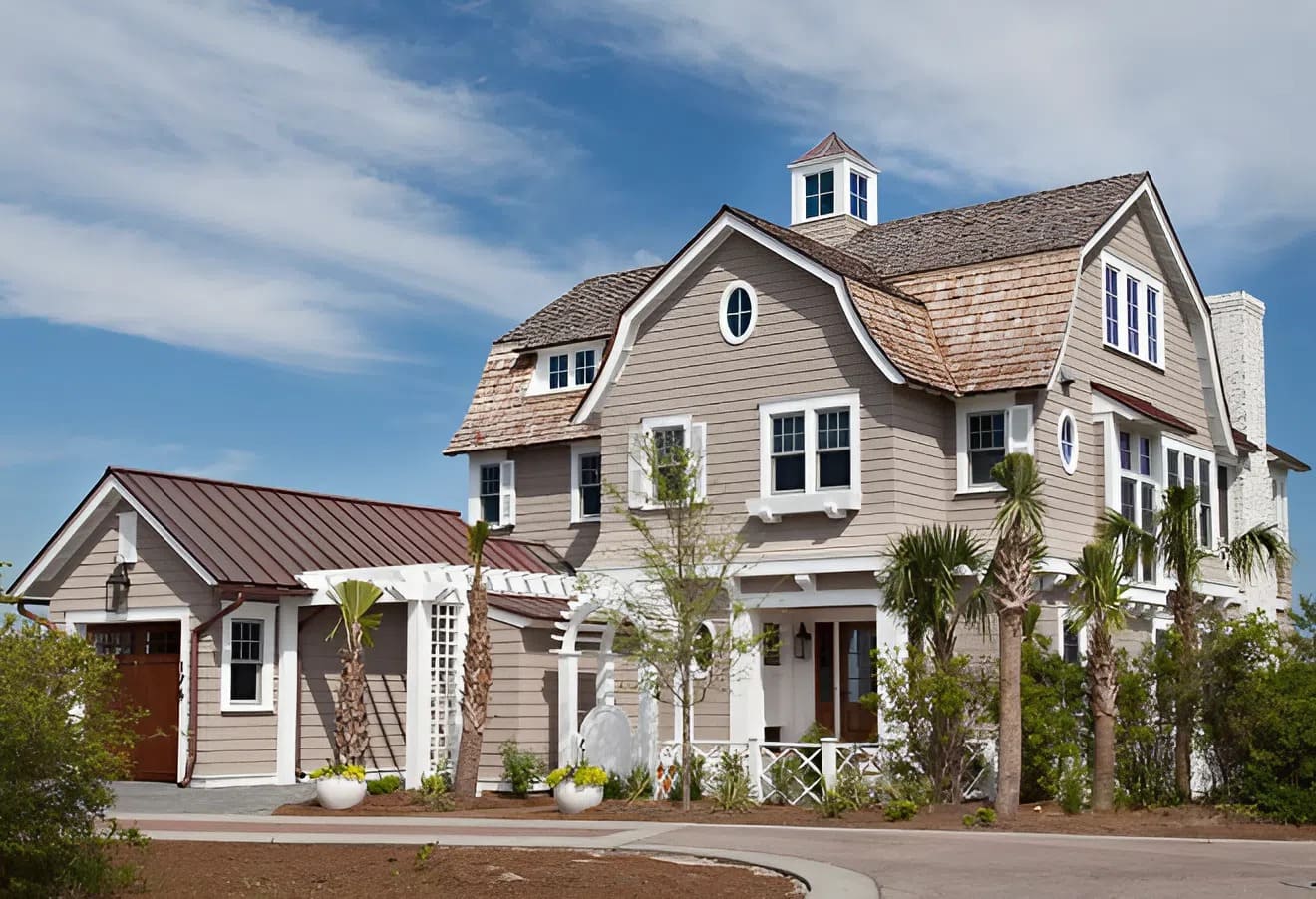 Coastal home exterior painting with durable finishes by an exterior painter in Cayucos, CA