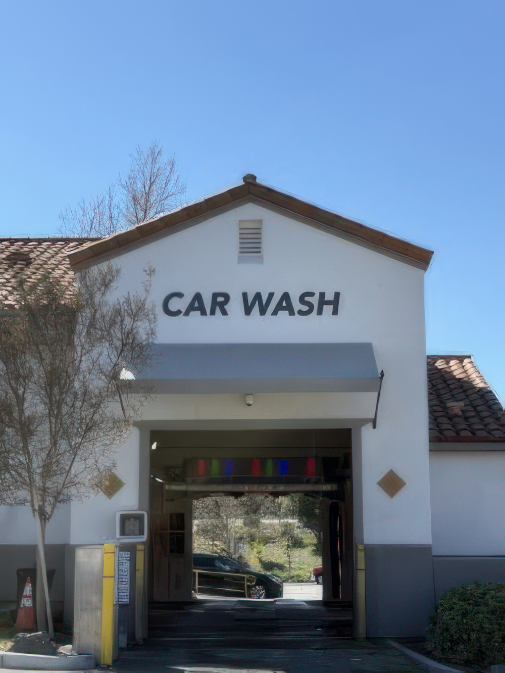 1D544FCar Wash commercial business exterior painting and signage~1 Car Wash commercial signage