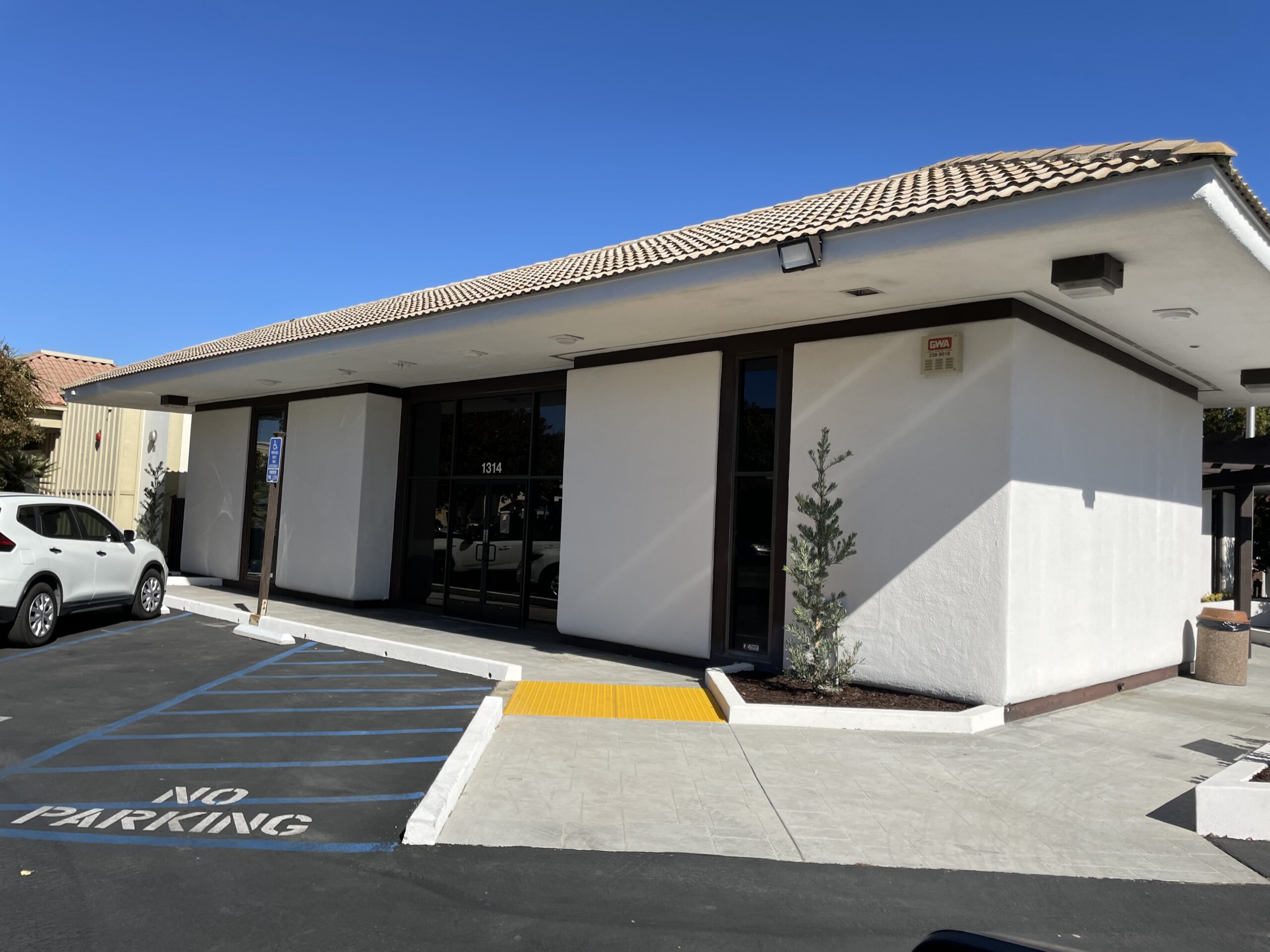Stucco exterior painting project Central Coast Stucco exterior painting