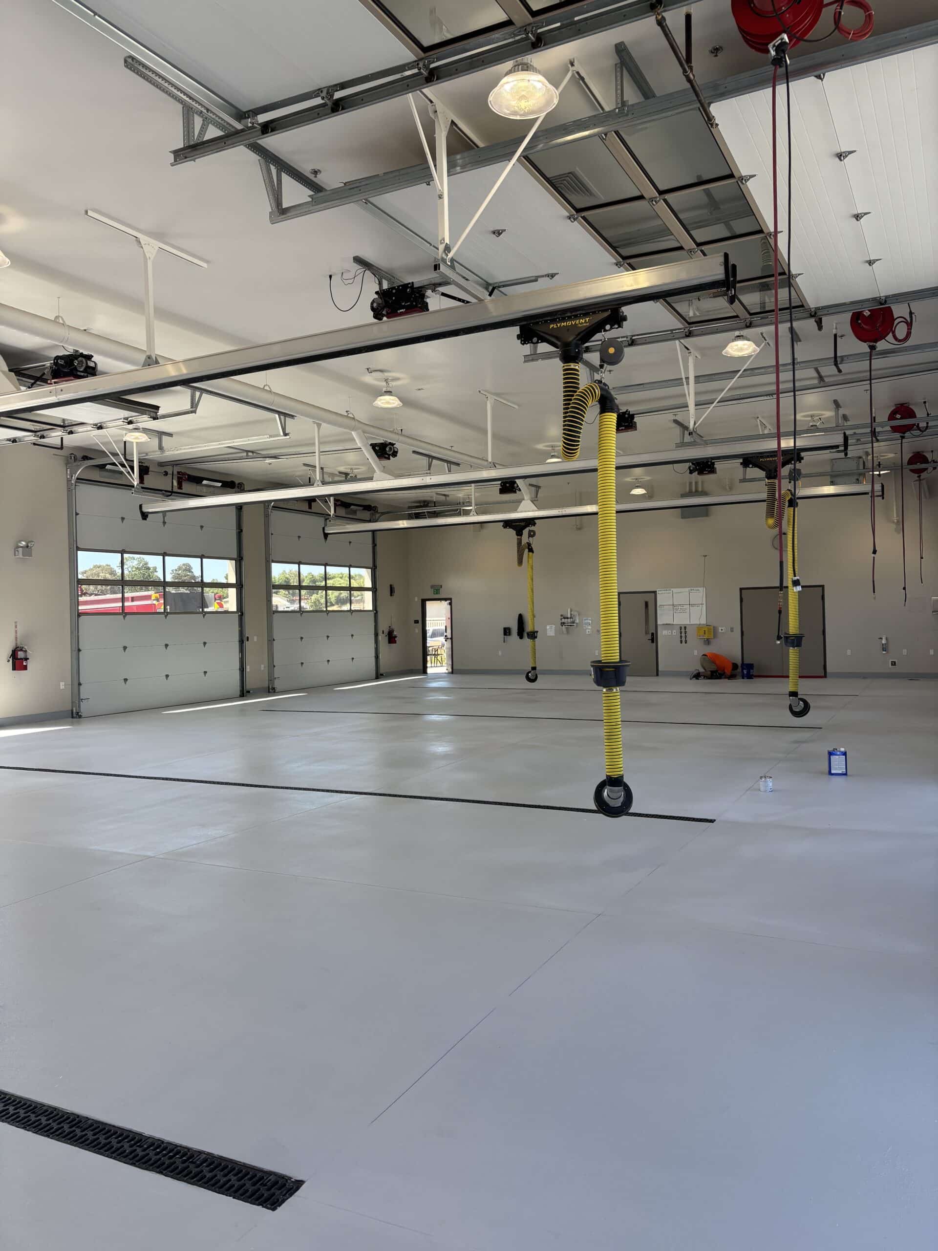 Firestation 4 Commercial Epoxy Flooring in Paso Robles