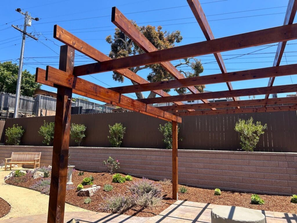 3d4bfebd-244a-4321-86d2-3c9bf92354df Pergola Staining in Arroyo Grande, CA