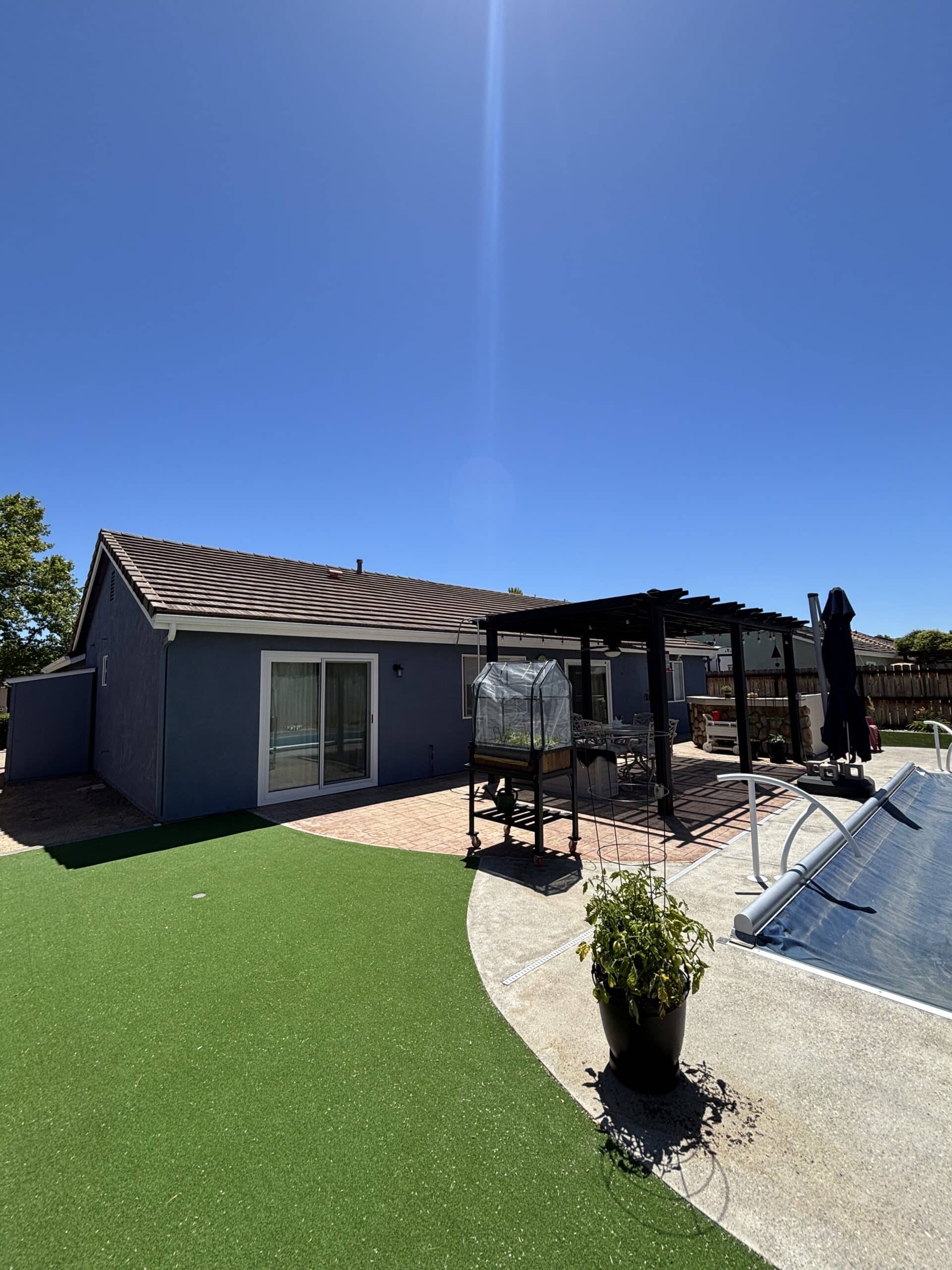 Wally after 10 Exterior Painting in Paso Robles, CA