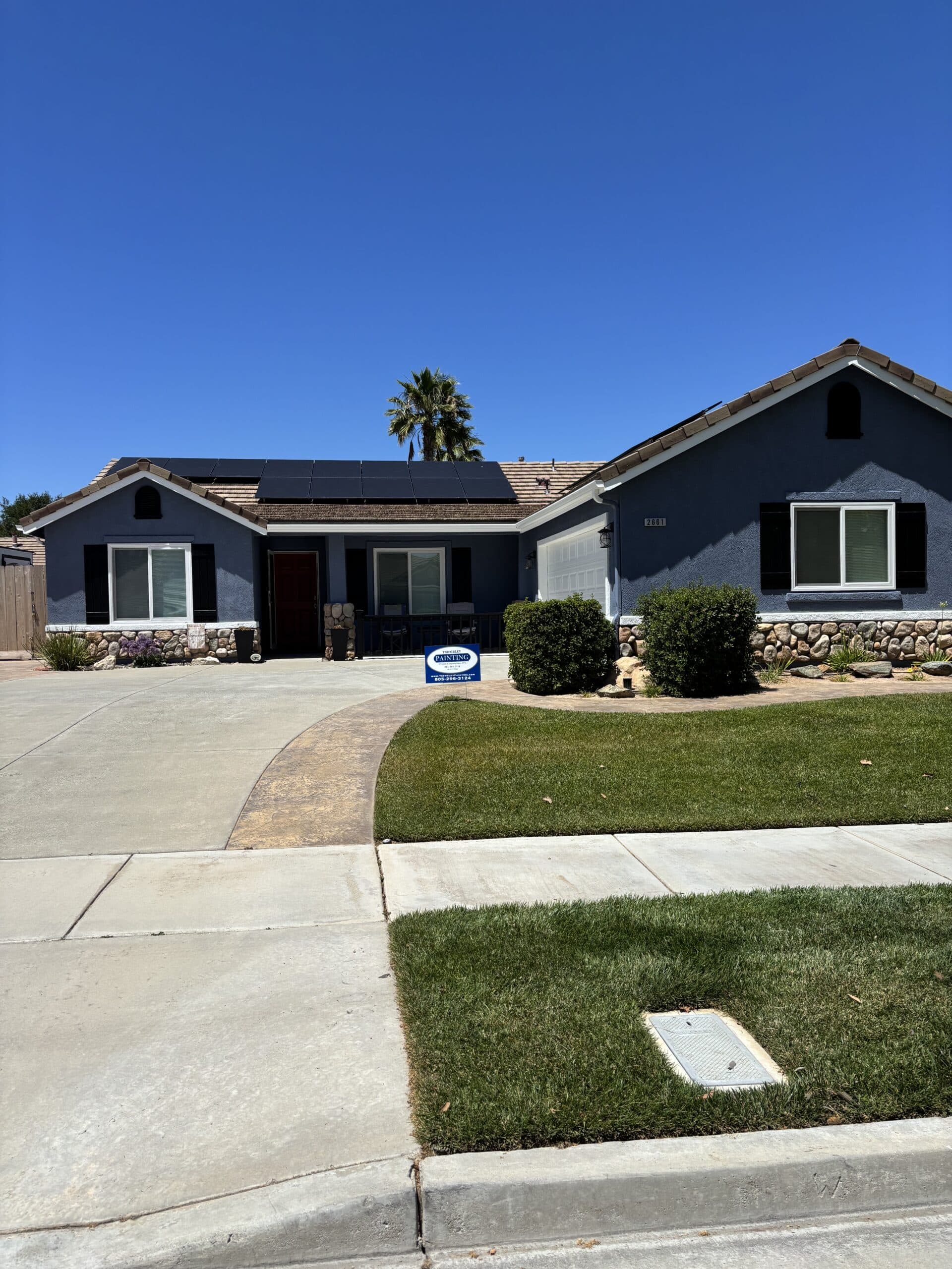 Wally after 6 Exterior Painting in Paso Robles, CA