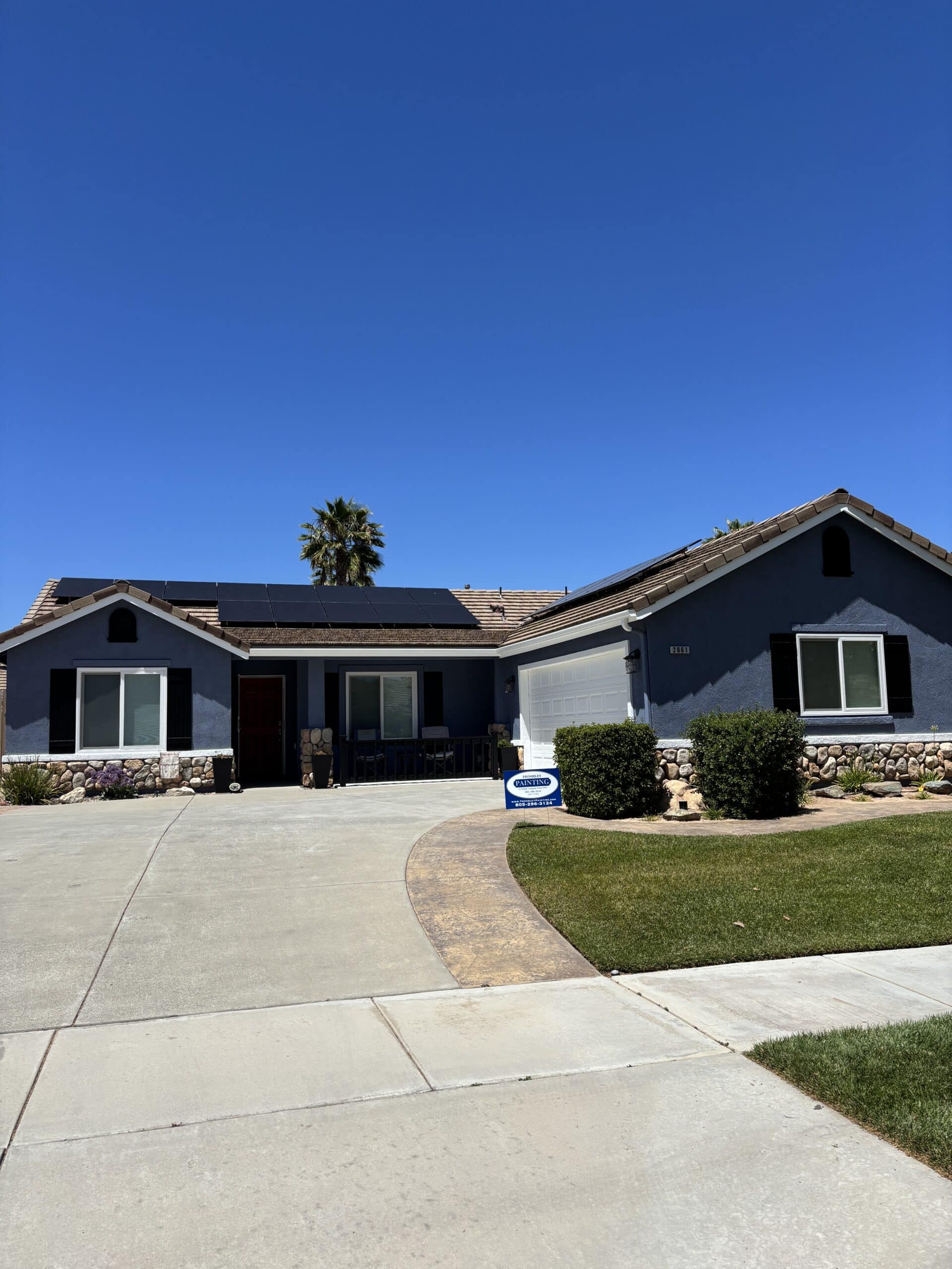Wally after 7 Exterior Painting in Paso Robles, CA