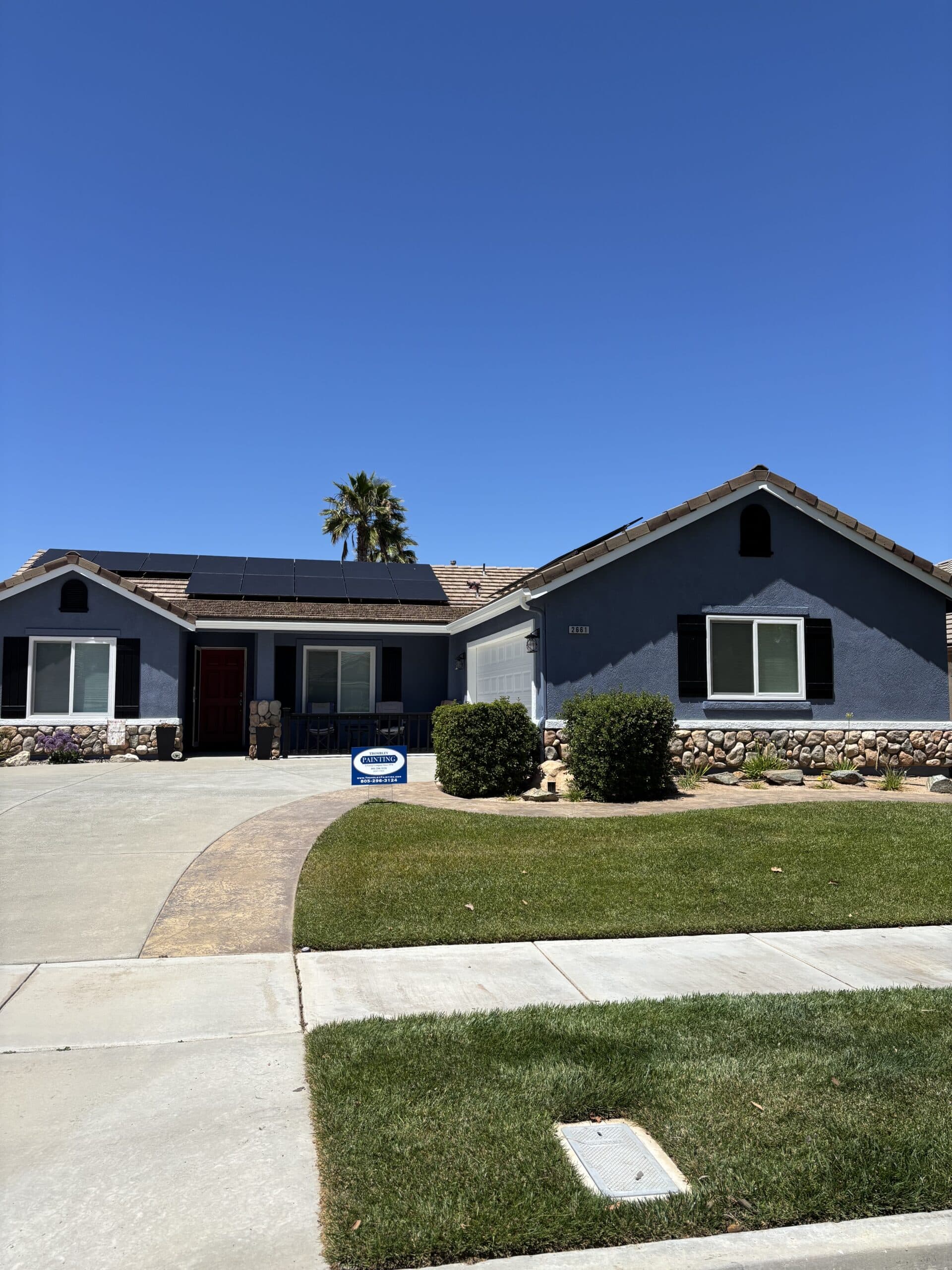Wally after 8 Exterior Painting in Paso Robles, CA